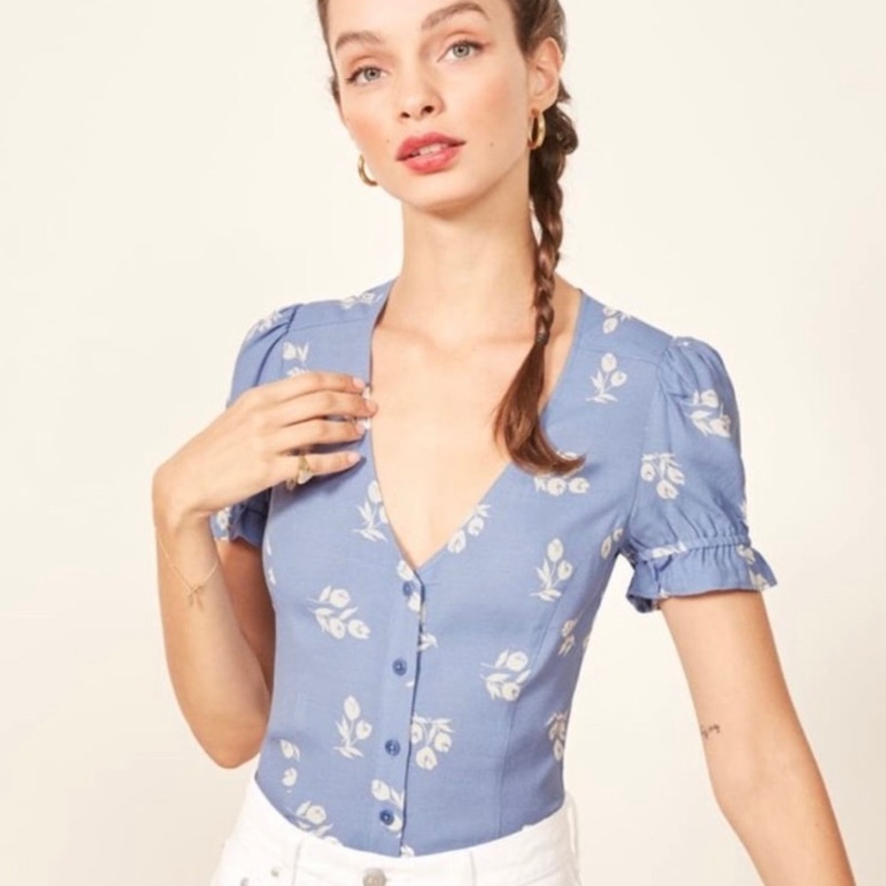 Reformation Allegra Top in Verona